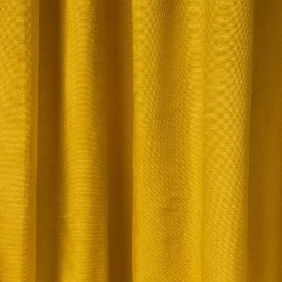 1pc Light Filtering Velvet Macrame Trim Window Curtain Panel - Opalhouse™ Designed With Jungalow™ 3 1pc Light Filtering Velvet Macrame Trim Window Curtain Panel - Opalhouse™ Designed With Jungalow™ - Image 3