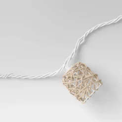 10ct Incandescent Mini Lights With Wrapped Rattan Hoods Brown - Opalhouse™ 6 10ct Incandescent Mini Lights With Wrapped Rattan Hoods Brown - Opalhouse™ -Opalhouse GUEST 1611eebf 7bfb 46d6 95fc 5806cce0b33e