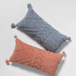 Oversize Embroidered Textured Lumbar Throw Pillow - Opalhouse™ 9 Oversize Embroidered Textured Lumbar Throw Pillow - Opalhouse™ -Opalhouse GUEST 412a54b4 ac2e 4867 9a69 457e185d6f3e