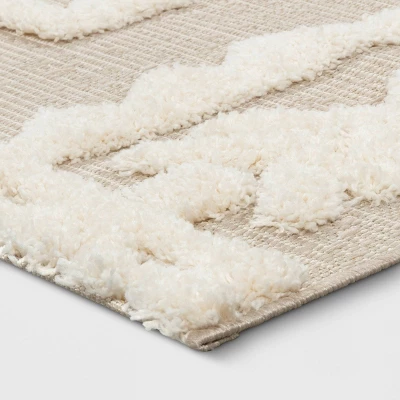 Outdoor Rug Tufted Cream - Opalhouse™ 1 Outdoor Rug Tufted Cream - Opalhouse™