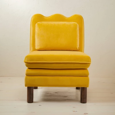 Bencia Slipper Chair Mustard - Opalhouse™ Designed With Jungalow™ 2 Bencia Slipper Chair Mustard - Opalhouse™ Designed With Jungalow™ - Image 2