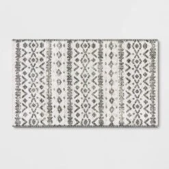 Diamond Printed Accent Aztec Rug Black - Opalhouse™ 8 Diamond Printed Accent Aztec Rug Black - Opalhouse™ -Opalhouse GUEST 9a5f0d3a 6dc0 4cc2 a7e1 7c16bb3d54a2