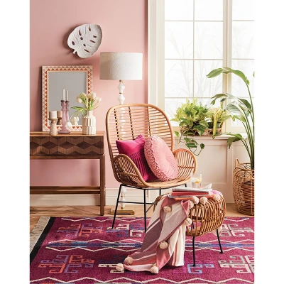 Lily Rattan Armchair With Metal Legs - Assembly Required - Opalhouse™ 4 Lily Rattan Armchair With Metal Legs - Assembly Required - Opalhouse™ - Image 4