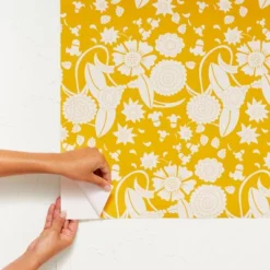 Idris Flower Wallpaper Pharaoh Gold - Opalhouse™ Designed With Jungalow™ 5 Idris Flower Wallpaper Pharaoh Gold - Opalhouse™ Designed With Jungalow™ -Opalhouse GUEST afa3c2c7 d4a3 4da6 989a 5ea8e7d3bc25