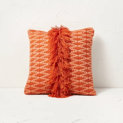Diamond Textured Woven Square Throw Pillow - Opalhouse™ Designed With Jungalow™ 6 Diamond Textured Woven Square Throw Pillow - Opalhouse™ Designed With Jungalow™ - Image 6