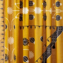 2pk Light Filtering Doorway Embroidery Window Curtain Panels Gold - Opalhouse™ Designed With Jungalow™ 6 2pk Light Filtering Doorway Embroidery Window Curtain Panels Gold - Opalhouse™ Designed With Jungalow™ -Opalhouse GUEST b974e2ad 1d91 4b57 9717 c8ae19cff47e