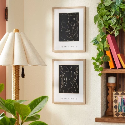 12.8" X 16.8" 2pk Woman Framed Under Plexi - Opalhouse™ Designed With Jungalow™ 1 12.8" X 16.8" 2pk Woman Framed Under Plexi - Opalhouse™ Designed With Jungalow™