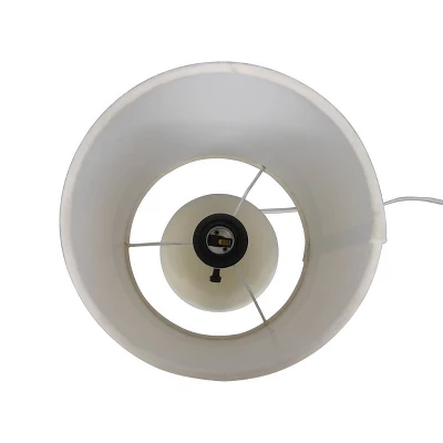 Small Table Lamp With Fringe Shade Off-White (Includes LED Light Bulb) - Opalhouse™ Designed With Jungalow™ 8 Small Table Lamp With Fringe Shade Off-White (Includes LED Light Bulb) - Opalhouse™ Designed With Jungalow™ - Image 8